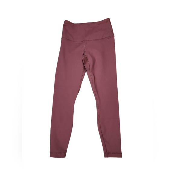 Colorfulkoala, XS, crop leggings, mauve color with pockets on each leg - Picture 3 of 5